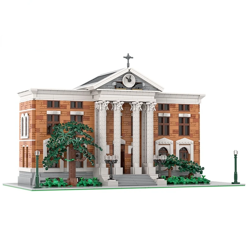 MOC Architecture Bell House Back to the Future Modular Clock Tower Building Blocks Time Skyline Bricks Toy For Children Birthday
MOC Architecture Bell House Back to the Future Modular Clock Tower Building Blocks Time Skyline Bricks Toy For Children Birthday