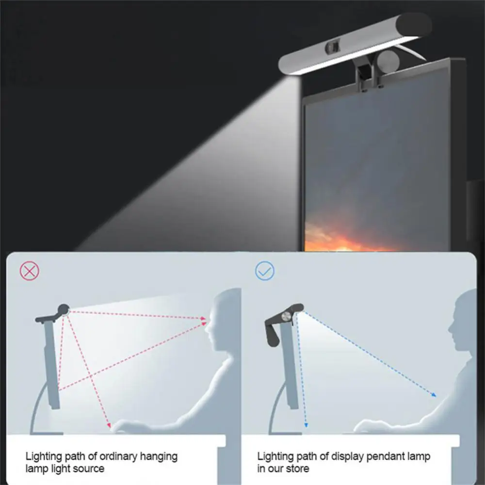 Light Color Memory Pc Computer Laptop Screen Hanging Light Universal Office Study Reading Light Usb Power Supply Three Mode
Light Color Memory Pc Computer Laptop Screen Hanging Light Universal Office Study Reading Light Usb Power Supply Three Mode