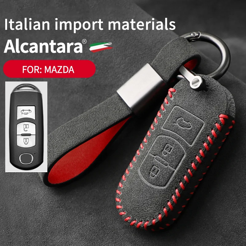 Alcantara Suede Car Key Case Cover Key Bag for Mazda 2 3 5 6 Gh Gj CX3 CX5 CX9 CX-5 CX 2020 Accessories Holder Shell Protect Set
Alcantara Suede Car Key Case Cover Key Bag for Mazda 2 3 5 6 Gh Gj CX3 CX5 CX9 CX-5 CX 2020 Accessories Holder Shell Protect Set