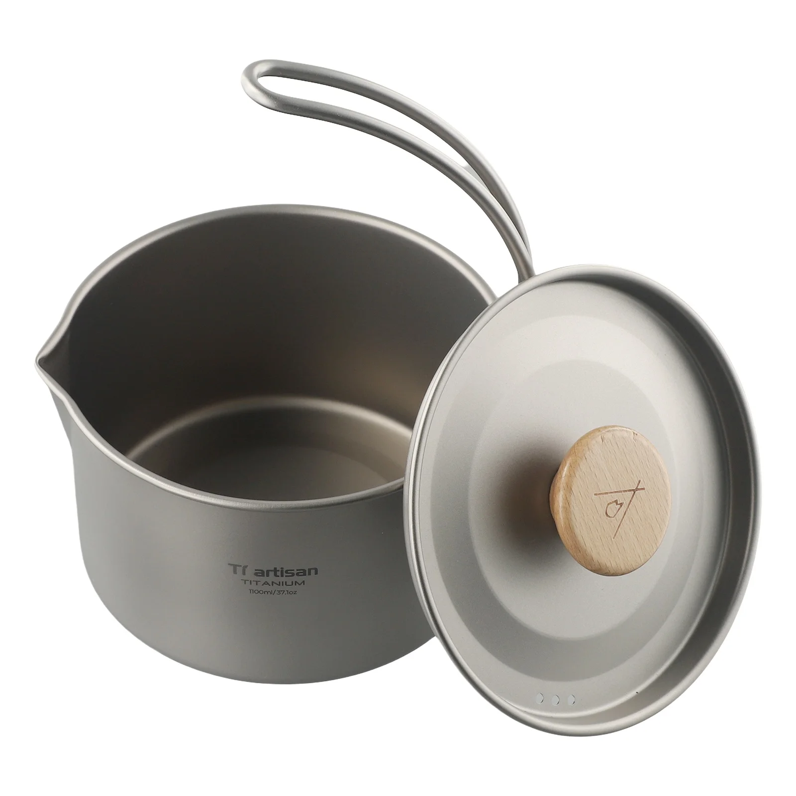 Rust-Proof Anti-Corrosive Storage Sack Hanging Pot 1.1L Camping Pot Dismantling For Camping Hiking Picnic Cookware Titanium New
Rust-Proof Anti-Corrosive Storage Sack Hanging Pot 1.1L Camping Pot Dismantling For Camping Hiking Picnic Cookware Titanium New