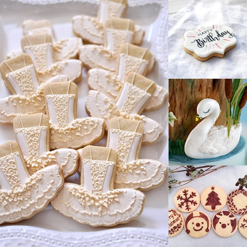 Ballet Girl Swan Cookie Cutter Fondant Biscuit Embossing Mold Kitchen Baking Mold Supplies Birthday Party Cake Decorating Tools 
Ballet Girl Swan Cookie Cutter Fondant Biscuit Embossing Mold Kitchen Baking Mold Supplies Birthday Party Cake Decorating Tools