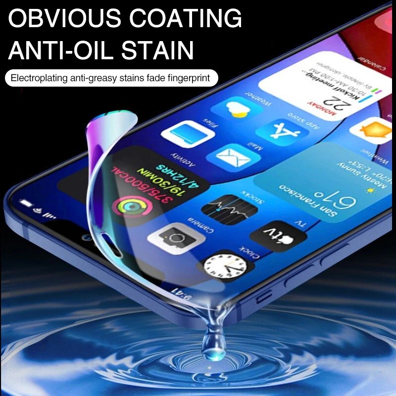 Гидрогелевая пленка с мягким моментом для IPhone 14 13 12 11 Pro Max XS XR, защитная пленка для экрана IPhone XR X 7 8 6S 14 12 Pro Plus SE
Гидрогелевая пленка с мягким моментом для IPhone 14 13 12 11 Pro Max XS XR, защитная пленка для экрана IPhone XR X 7 8 6S 14 12 Pro Plus SE