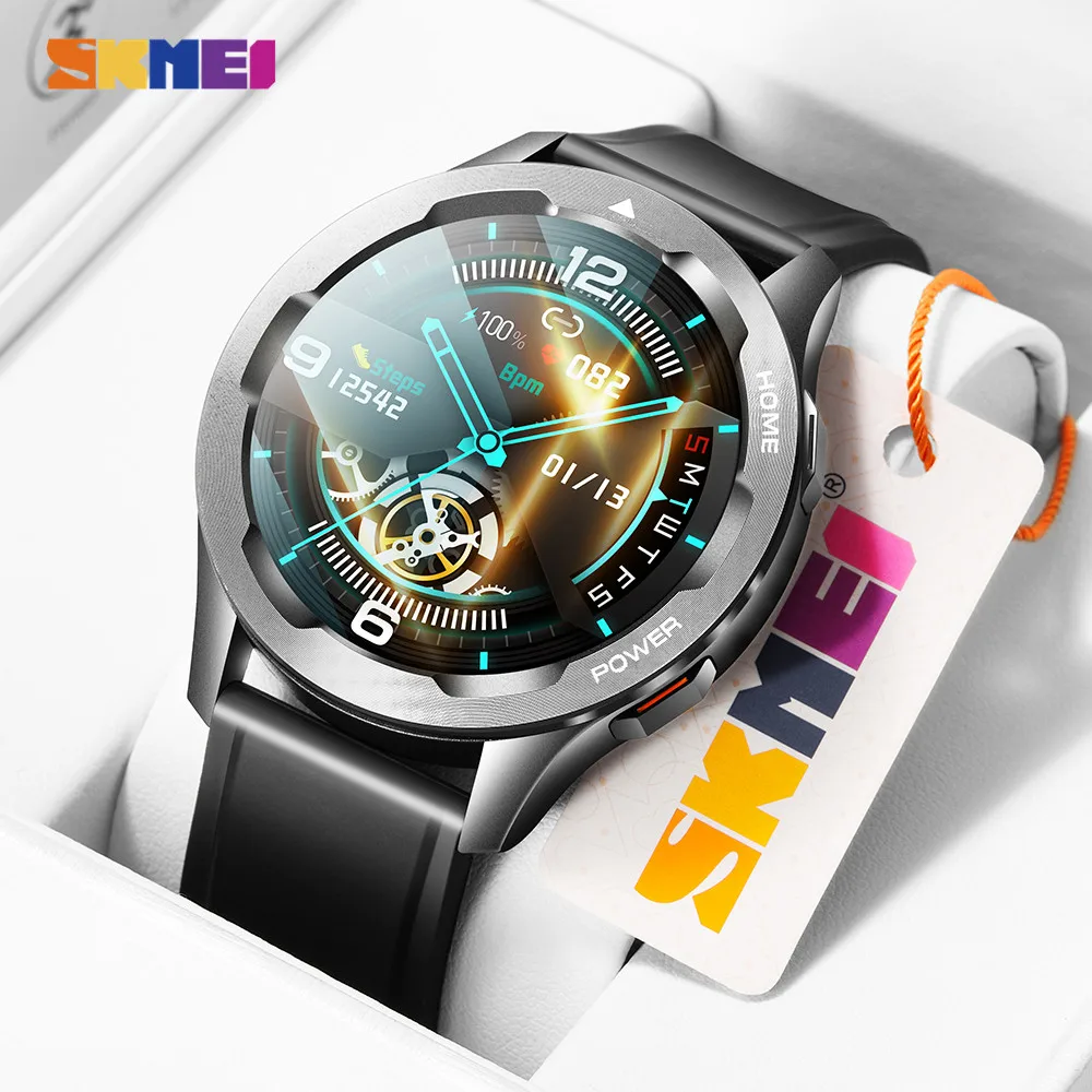 SKMEI Bluetooth Call Smart Watch Mens Body Temperature Blood Oxygen Heart Rate Monitor Waterproof Smartwatch For Android ios
SKMEI Bluetooth Call Smart Watch Mens Body Temperature Blood Oxygen Heart Rate Monitor Waterproof Smartwatch For Android ios