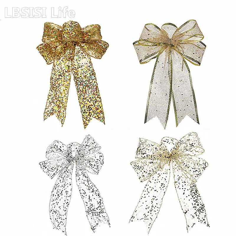 LBSISI счастливая Рождественская елка атласный бант украшение ручной работы бант на Рождество Новый год домашний сад украшения для вечеринки ... 
LBSISI счастливая Рождественская елка атласный бант украшение ручной работы бант на Рождество Новый год домашний сад украшения для вечеринки ...