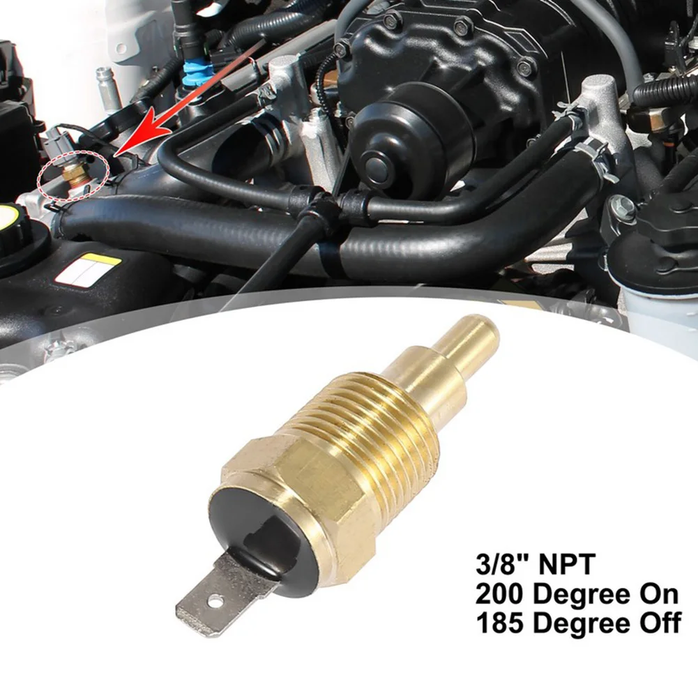 1pc Radiator Fan Thermo Sensor Switch Metal For Car 3/8\" NPT 200 Degree On 185 Degree Off 5.5x1.9cm Radiator Parts
1pc Radiator Fan Thermo Sensor Switch Metal For Car 3/8\" NPT 200 Degree On 185 Degree Off 5.5x1.9cm Radiator Parts