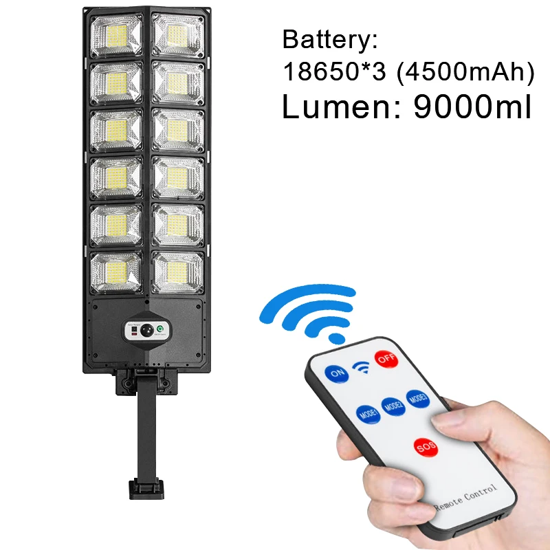 9000 люмен, фонарь на солнечной батарее, мощный уличный фонарь на солнечной батарее с датчиком, водонепроницаемый, с дистанционным управлением, фонарь на стену, двор, уличный фонарь
9000 люмен, фонарь на солнечной батарее, мощный уличный фонарь на солнечной батарее с датчиком, водонепроницаемый, с дистанционным управлением, фонарь на стену, двор, уличный фонарь