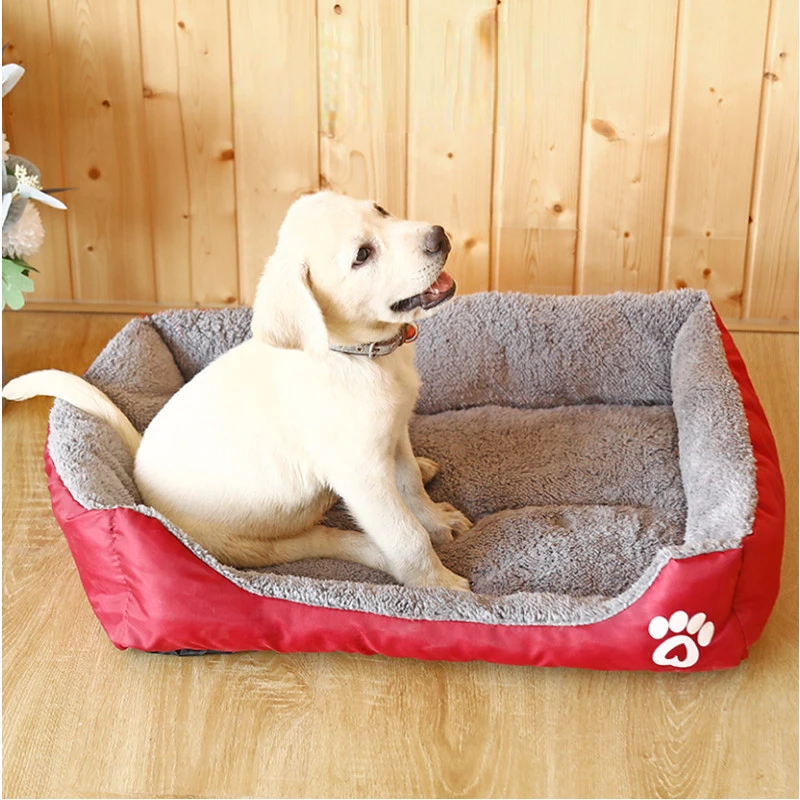 Four Seasons Universal Anti slip Dog Nest Square Candy Footprint Dog Cushion Fashion Plush Warm Pet Cat and Dog Nest
Four Seasons Universal Anti slip Dog Nest Square Candy Footprint Dog Cushion Fashion Plush Warm Pet Cat and Dog Nest