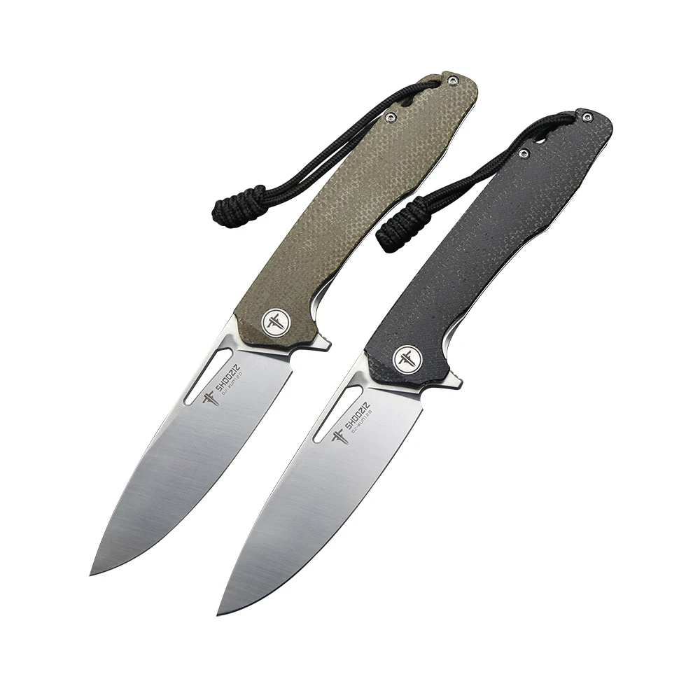 Clearance Folding Outdoor Tactical Pocket Knife D2 Steel Linen Mycta Handle Camping Hunt Defense EDC Tool
Clearance Folding Outdoor Tactical Pocket Knife D2 Steel Linen Mycta Handle Camping Hunt Defense EDC Tool
