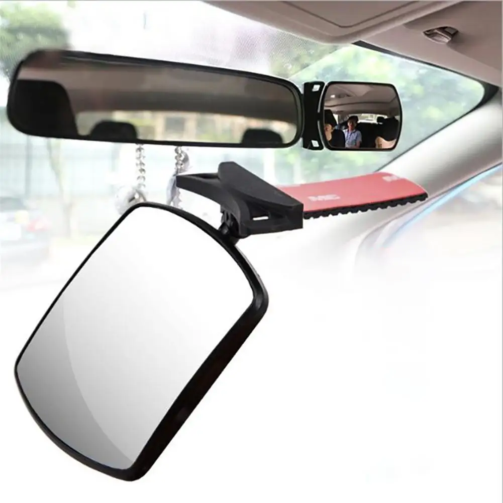 Car Interior Rearview Mirror Auxiliary Mirror Adjustable Wide-angle Curved Surface For Rear Baby Observation
Car Interior Rearview Mirror Auxiliary Mirror Adjustable Wide-angle Curved Surface For Rear Baby Observation