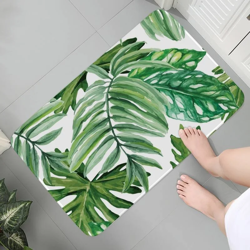 Decoration Floor Carpet Doormat Anti-slip Mats 3D Soft Rug Tropical Palm Leaf Cactus Lounge Rug Prayer Rug Parlor Mat
Decoration Floor Carpet Doormat Anti-slip Mats 3D Soft Rug Tropical Palm Leaf Cactus Lounge Rug Prayer Rug Parlor Mat