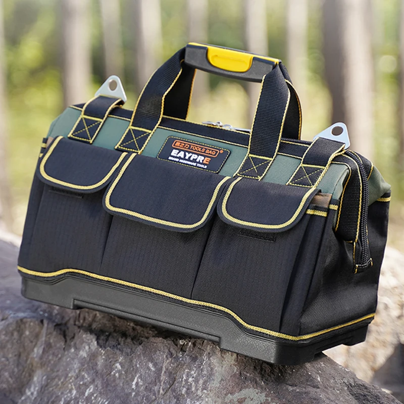 1680D Oxford Cloth Tool Bag Waterproof Large Capacity Wear Resistance Electrician Organizer Professional Toolbox Storage Bag
1680D Oxford Cloth Tool Bag Waterproof Large Capacity Wear Resistance Electrician Organizer Professional Toolbox Storage Bag