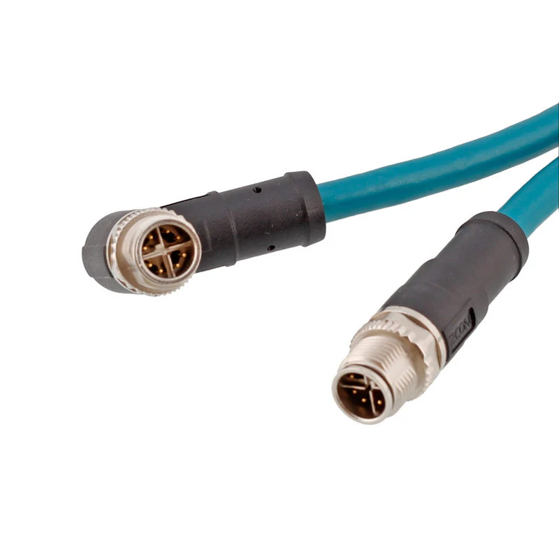 2M 3M Cable M12 8Pin Encoder Connector 8 Core X-Code Elbow/Straight Male Plug RJ45 Ethernet CTA6A Gigabit Network Signal Adapter
2M 3M Cable M12 8Pin Encoder Connector 8 Core X-Code Elbow/Straight Male Plug RJ45 Ethernet CTA6A Gigabit Network Signal Adapter