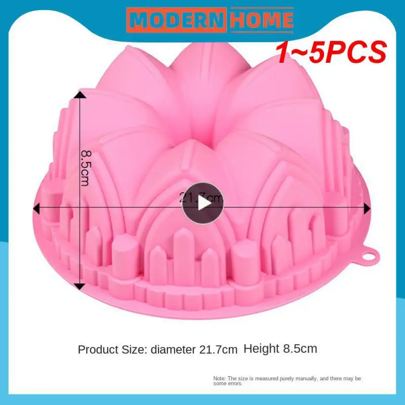 1~5PCS Castle shape Silicone Cake Molds Pastry Set Non-Stick Mousse Mould Party Dessert Baking Tools Decorating Pan Kitchen
1~5PCS Castle shape Silicone Cake Molds Pastry Set Non-Stick Mousse Mould Party Dessert Baking Tools Decorating Pan Kitchen