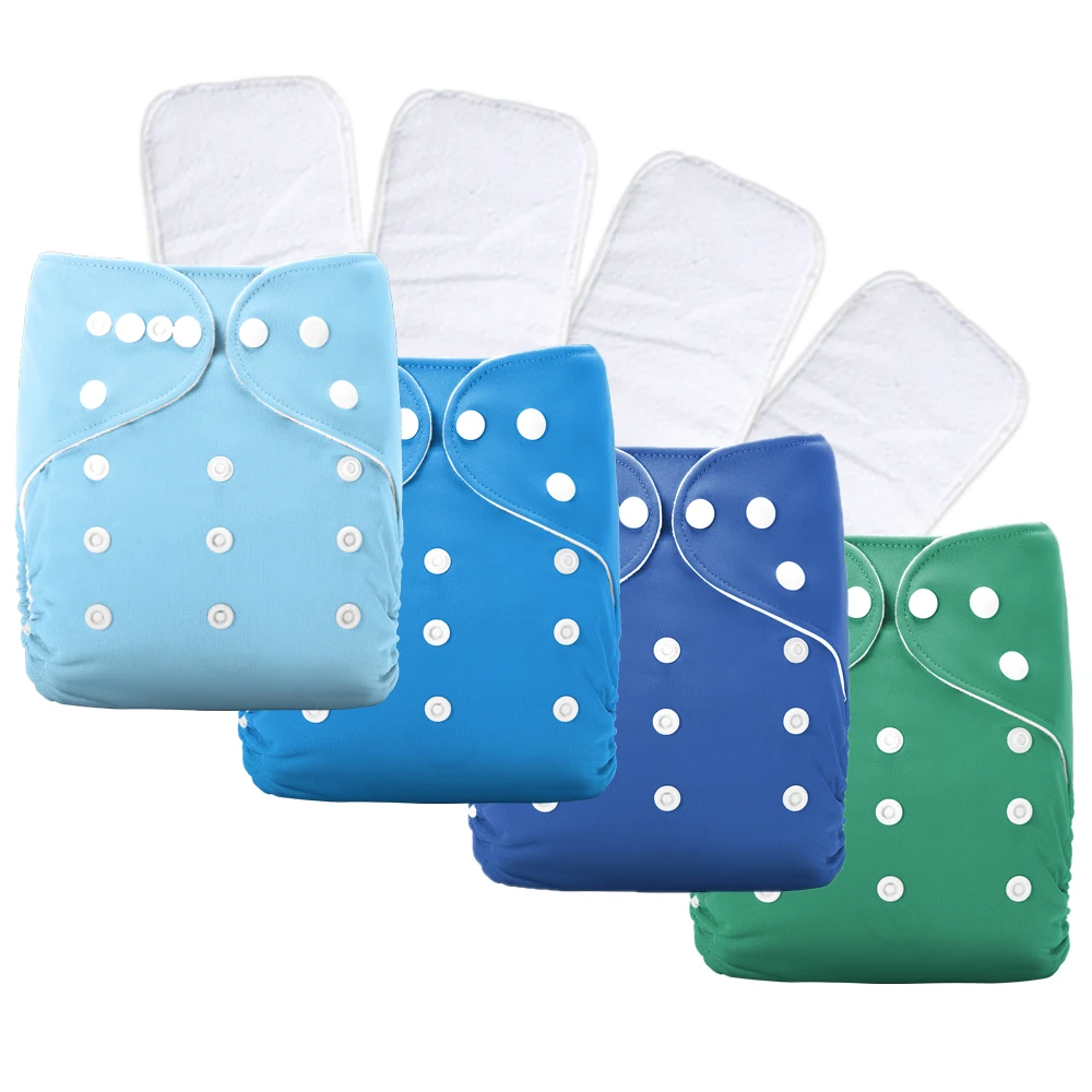 Solid Color Nappy Changing Set Washable Double Row Snap Pocket Diapers ECO-Friendly Ecological Nappies Reusable For 3-15KG babe
Solid Color Nappy Changing Set Washable Double Row Snap Pocket Diapers ECO-Friendly Ecological Nappies Reusable For 3-15KG babe