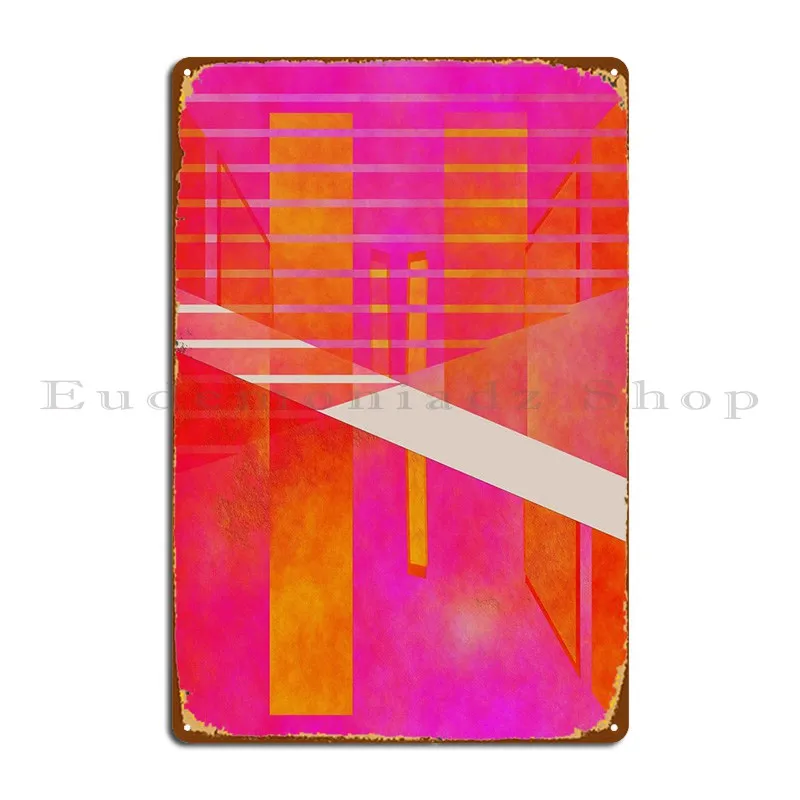 Abstract Geometry Pink And Orange Metal Sign Create Designing Cinema Vintage Garage Tin Sign Poster 
Abstract Geometry Pink And Orange Metal Sign Create Designing Cinema Vintage Garage Tin Sign Poster