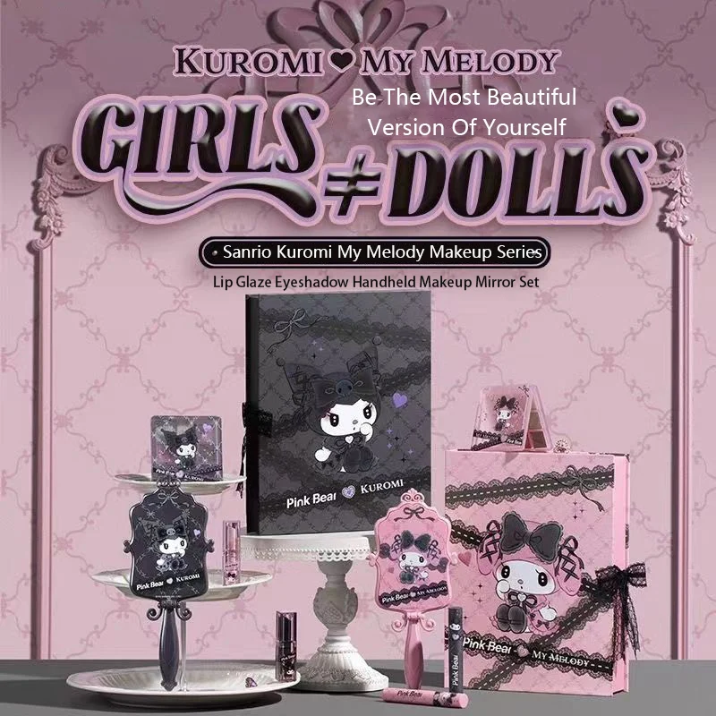 Модные Sanrio мультфильм Kuromi My Melody Kawaii губы глазурь тени для век набор милых девушек Aqua Зеркало макияж подарок
Модные Sanrio мультфильм Kuromi My Melody Kawaii губы глазурь тени для век набор милых девушек Aqua Зеркало макияж подарок