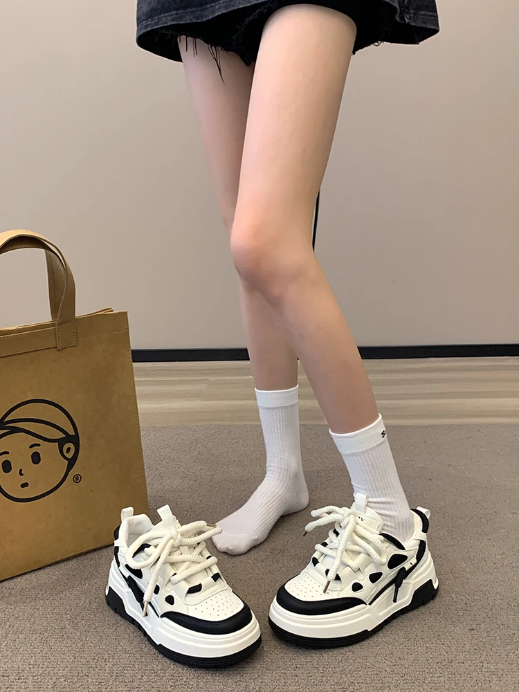 All-Match Women Shoes Autumn Modis Casual Female Sneakers Clogs Platform Mixed Colors Wedge Basket 2023 Round Toe Fall Cute Cree
All-Match Women Shoes Autumn Modis Casual Female Sneakers Clogs Platform Mixed Colors Wedge Basket 2023 Round Toe Fall Cute Cree