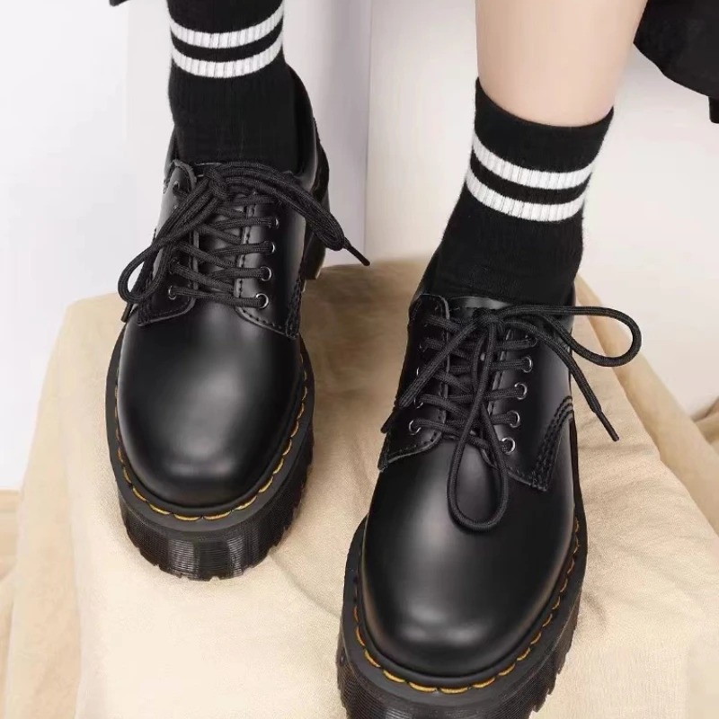 Zapatos Mujer Ladies Martin Oxford Shoes Flat Casual One-step Martin Leather Fashion Classic Lace-up Flat Ankle Boots Ladies
Zapatos Mujer Ladies Martin Oxford Shoes Flat Casual One-step Martin Leather Fashion Classic Lace-up Flat Ankle Boots Ladies