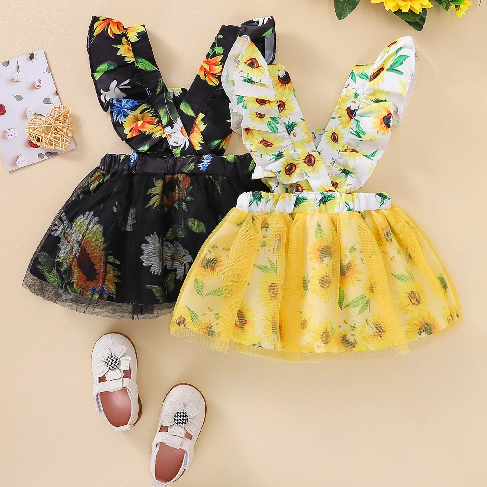 3-24M Newborn Infant Baby Girls Romper Floral Sunflower Tulle Tutu Jumpsuit Playsuit Summer Clothing Costumes D01
3-24M Newborn Infant Baby Girls Romper Floral Sunflower Tulle Tutu Jumpsuit Playsuit Summer Clothing Costumes D01