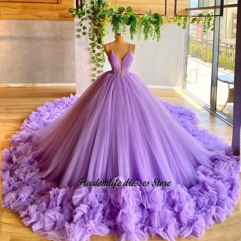 Cara&Alan Light Purple Quinceanera Dresses Beading Crystal Vestido De 15 Años 2022 Ruffles Mexican XV Sweet 16 Prom Gowns
Cara&Alan Light Purple Quinceanera Dresses Beading Crystal Vestido De 15 Años 2022 Ruffles Mexican XV Sweet 16 Prom Gowns