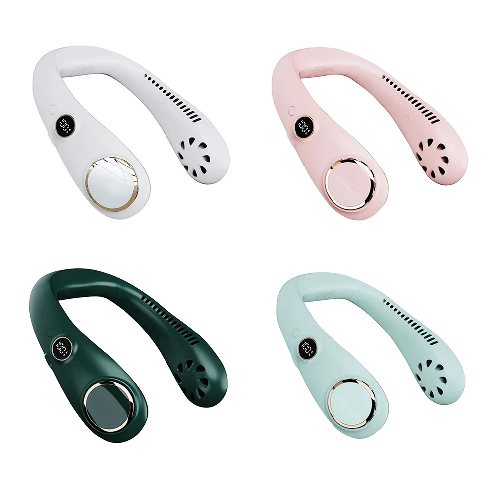 Hanging Neck Fan USB Portable Summer Cooling Wearable Neckband Fan Outdoor Office Neckband Fan USB Rechargeable Digital Display
Hanging Neck Fan USB Portable Summer Cooling Wearable Neckband Fan Outdoor Office Neckband Fan USB Rechargeable Digital Display