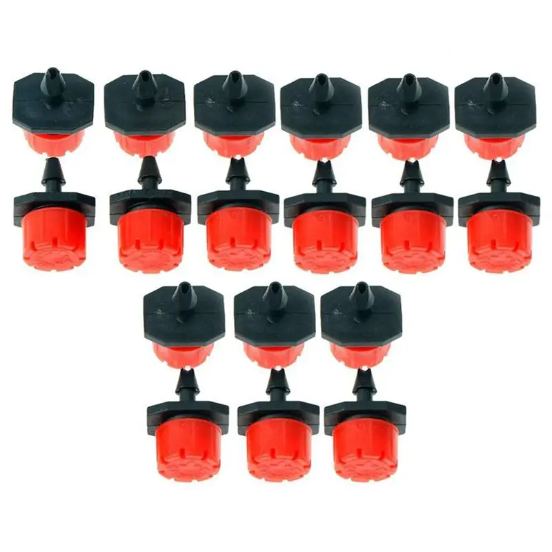 75 Pcs Micro-Flow Dripper Drip Head Adjustable 8-Holes Emitter Irrigation Sprinkler Watering Dripper Drip System
75 Pcs Micro-Flow Dripper Drip Head Adjustable 8-Holes Emitter Irrigation Sprinkler Watering Dripper Drip System