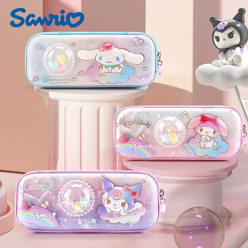 Sanrio Kawaii Kuromi Cinnamoroll карандаш для детей милый мультяшный My Melody канцелярская сумка зыбучий песок для девочек
Sanrio Kawaii Kuromi Cinnamoroll карандаш для детей милый мультяшный My Melody канцелярская сумка зыбучий песок для девочек