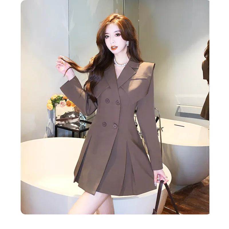 2022 Korean Version Of Online Celebrity High Class Cool Sweet Small Westernized Age Reducing Cape Design Suit Dress
2022 Korean Version Of Online Celebrity High Class Cool Sweet Small Westernized Age Reducing Cape Design Suit Dress