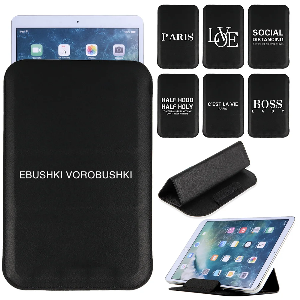 Universal Tablet Bag Case Magnet Pack 7 8 10 10.1 inch Sleeve Magnetic Stand Cover Pouch Text Leather Folding Tablets Holder
Universal Tablet Bag Case Magnet Pack 7 8 10 10.1 inch Sleeve Magnetic Stand Cover Pouch Text Leather Folding Tablets Holder