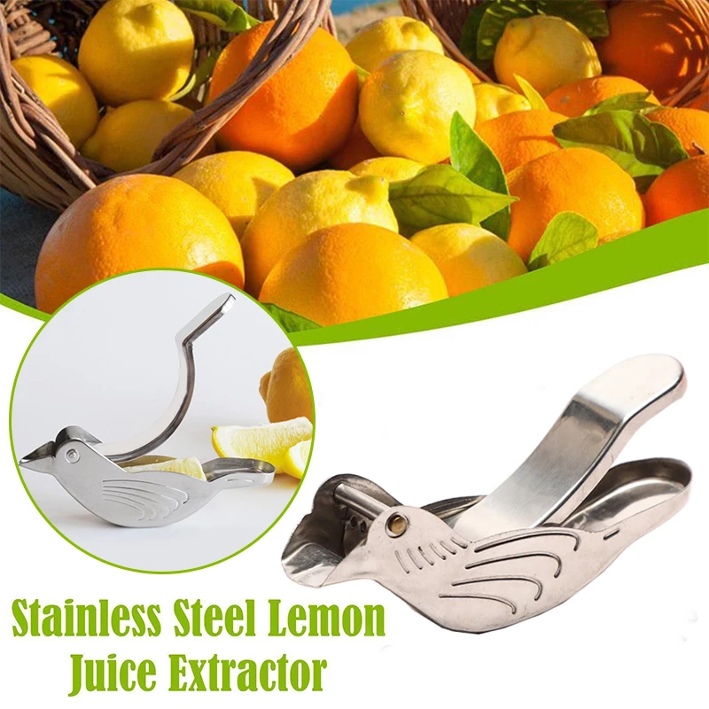 Lemon Clip Manual Fruit Juicer Home Kitchen Bar Gadget Bird Shape Citrus Juicer Hand Held Orange Squeezer Machine
Lemon Clip Manual Fruit Juicer Home Kitchen Bar Gadget Bird Shape Citrus Juicer Hand Held Orange Squeezer Machine
