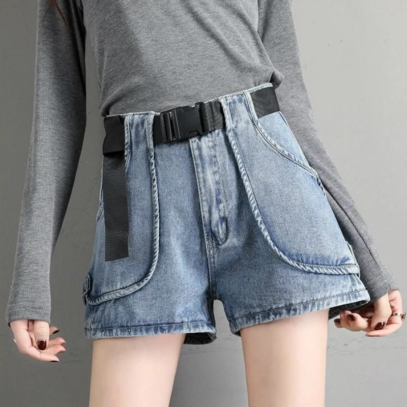 Shorts Women Summer Denim Plus Size 5XL Pockets Slim All-match Leisure Korena-style Streetwear Womens Students Fashion Solid New
Shorts Women Summer Denim Plus Size 5XL Pockets Slim All-match Leisure Korena-style Streetwear Womens Students Fashion Solid New