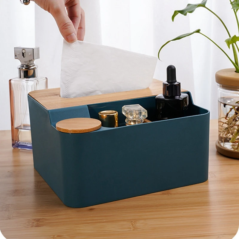 Tissue Box with Cover Napkin Holder Home Storage Boxes Dispenser Case Office Organizer for Toilet, Bedroom
Tissue Box with Cover Napkin Holder Home Storage Boxes Dispenser Case Office Organizer for Toilet, Bedroom