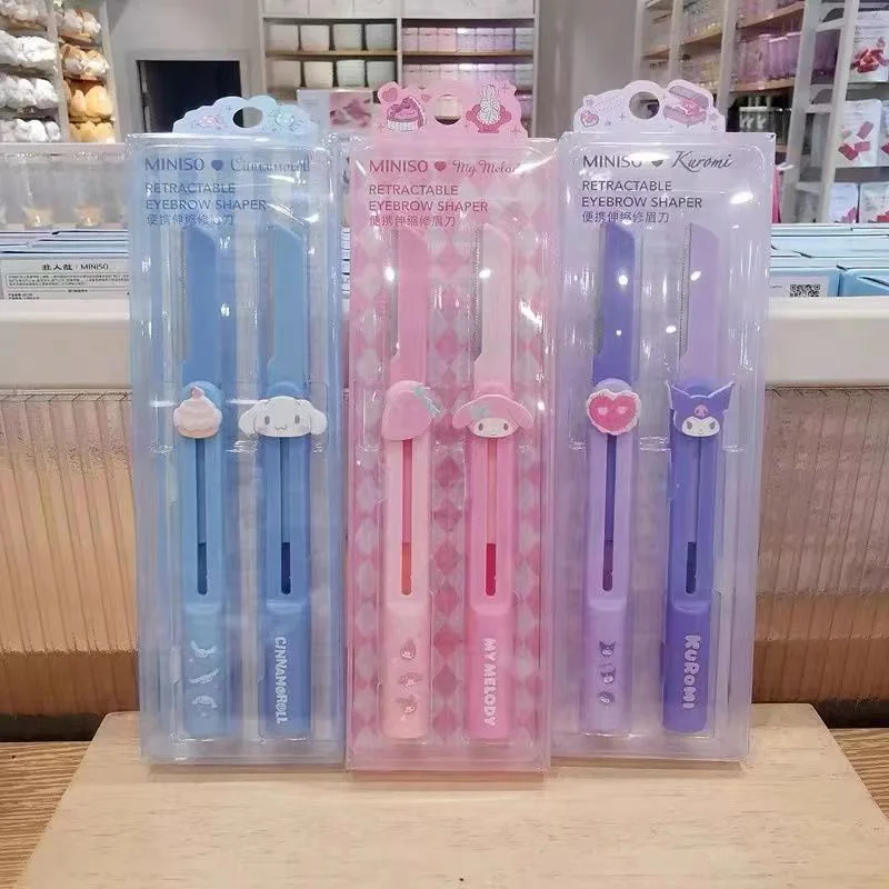 Kawaii Sanrio Accessories Cartoon Kuromi My Melody Cinnamonroll Makeup Tools Cute Beauty Portable Retractable Eyebrow Trimmer
Kawaii Sanrio Accessories Cartoon Kuromi My Melody Cinnamonroll Makeup Tools Cute Beauty Portable Retractable Eyebrow Trimmer