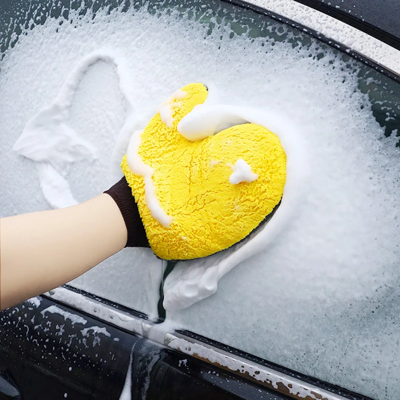 

Перчатки для чистки автомобилей мягкое полотенце микрофибра водопоглощающая перчатка для мытья кузова автомобиля от пыли
