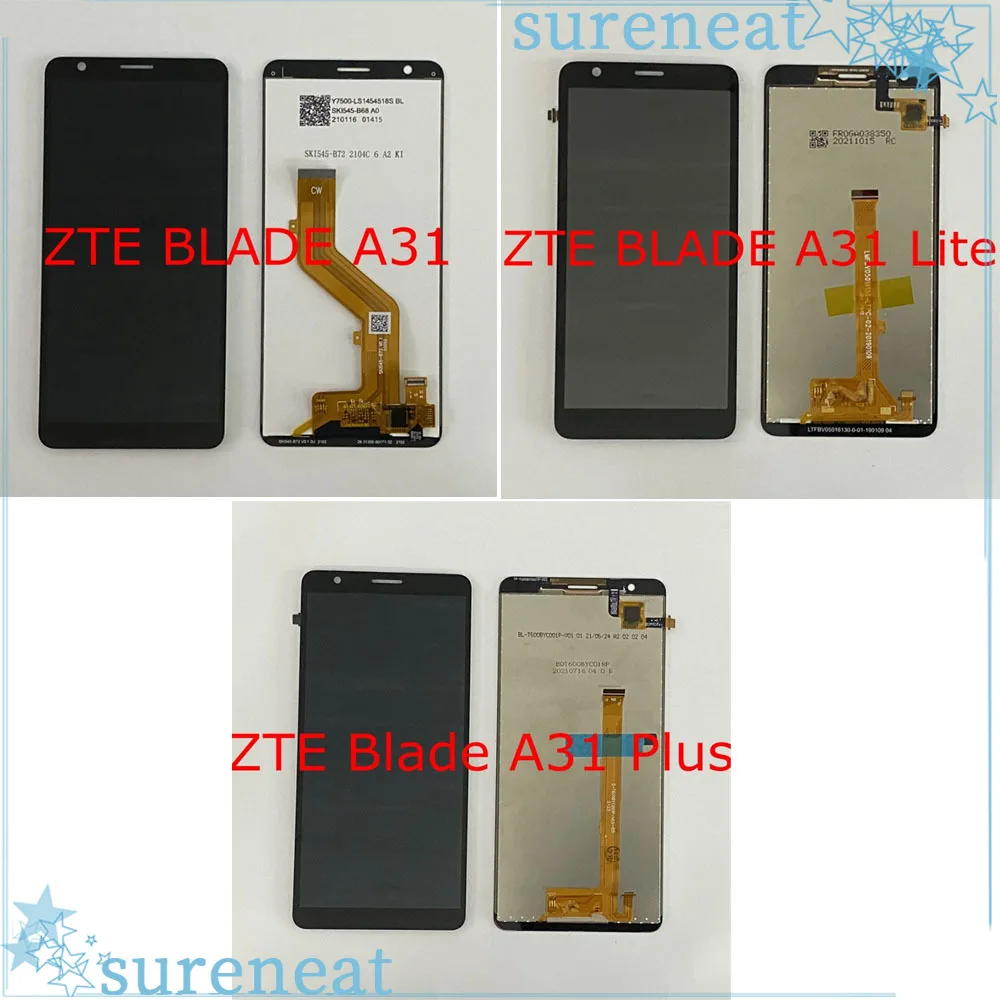 ЖК-дисплей для ZTE Blade A31, сенсорный стеклянный экран, дигитайзер в сборе, запасные части для ZTE Blade A31 Lite/A31 Plus, замена
ЖК-дисплей для ZTE Blade A31, сенсорный стеклянный экран, дигитайзер в сборе, запасные части для ZTE Blade A31 Lite/A31 Plus, замена