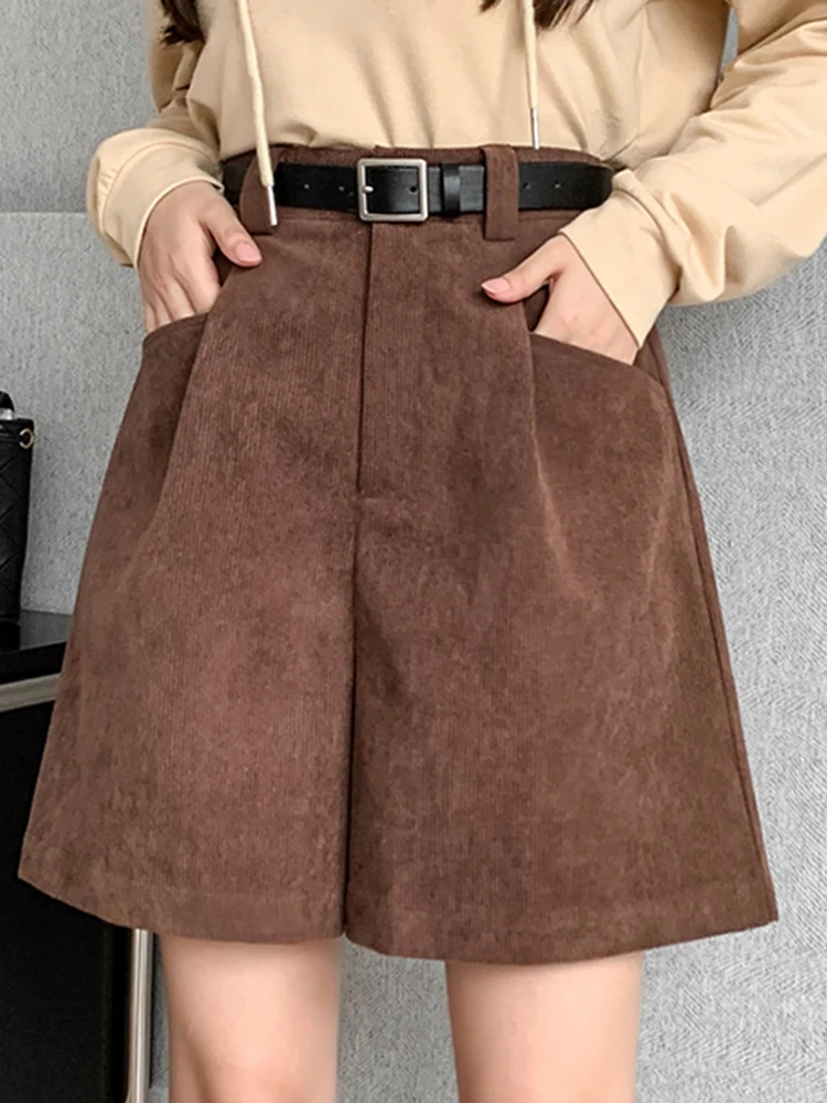Casual Wide -Legged Wool Shorts High Waist And Thin Waist 2022 Winter New Korean Fashion Women'S Clothing
Casual Wide -Legged Wool Shorts High Waist And Thin Waist 2022 Winter New Korean Fashion Women'S Clothing
