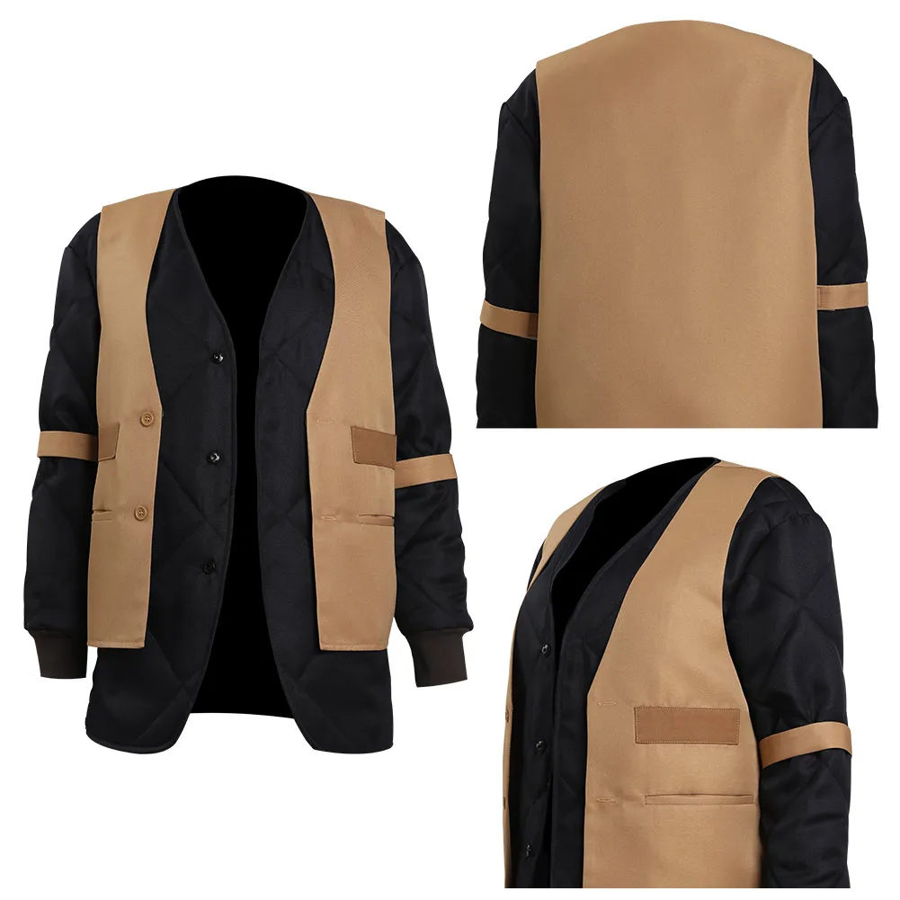 Stranger cos Things Season 4 Nancy Wheeler Cosplay Costume Black Coat Halloween Carnival Suit
Stranger cos Things Season 4 Nancy Wheeler Cosplay Costume Black Coat Halloween Carnival Suit