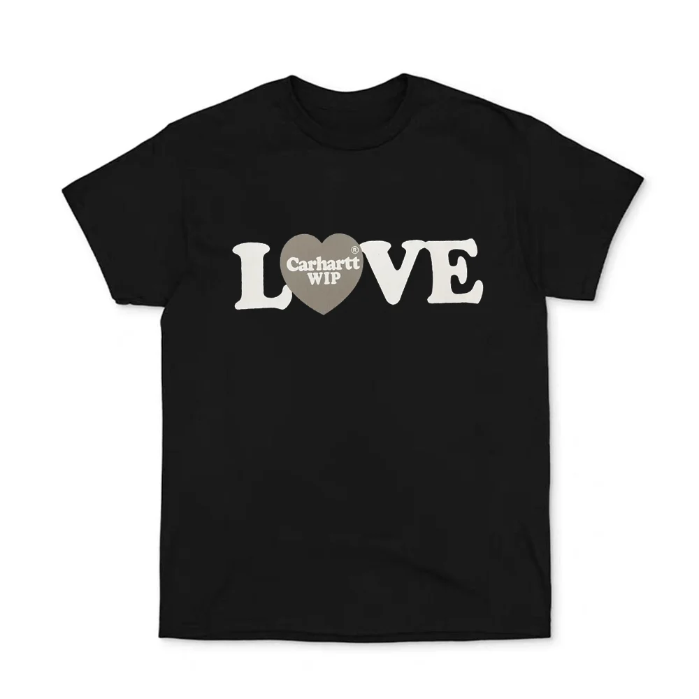 Summer Tees Love Printed Couple Casual Sports Short Sleeve T-Shirt Fashion Brand High quality streetwear Men Women Tops
Summer Tees Love Printed Couple Casual Sports Short Sleeve T-Shirt Fashion Brand High quality streetwear Men Women Tops