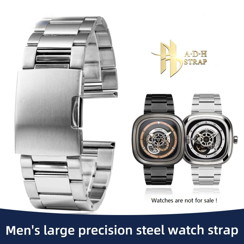 Men's Large Stainless Steel Watch Chain For Diesel DZ7362 DZ7396 Seven Friday P2/M2 S2 Metal Strap 26mm28mm Bracelet Waterproof
Men's Large Stainless Steel Watch Chain For Diesel DZ7362 DZ7396 Seven Friday P2/M2 S2 Metal Strap 26mm28mm Bracelet Waterproof