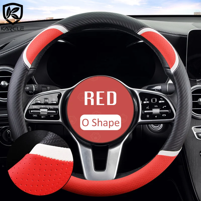 Universal Model 38CM Steering Wheel Cover D/O Shape Anti-slip Car Handle Cover for BMW Golf SUV Benz Audi Car Case Accessories
Universal Model 38CM Steering Wheel Cover D/O Shape Anti-slip Car Handle Cover for BMW Golf SUV Benz Audi Car Case Accessories
