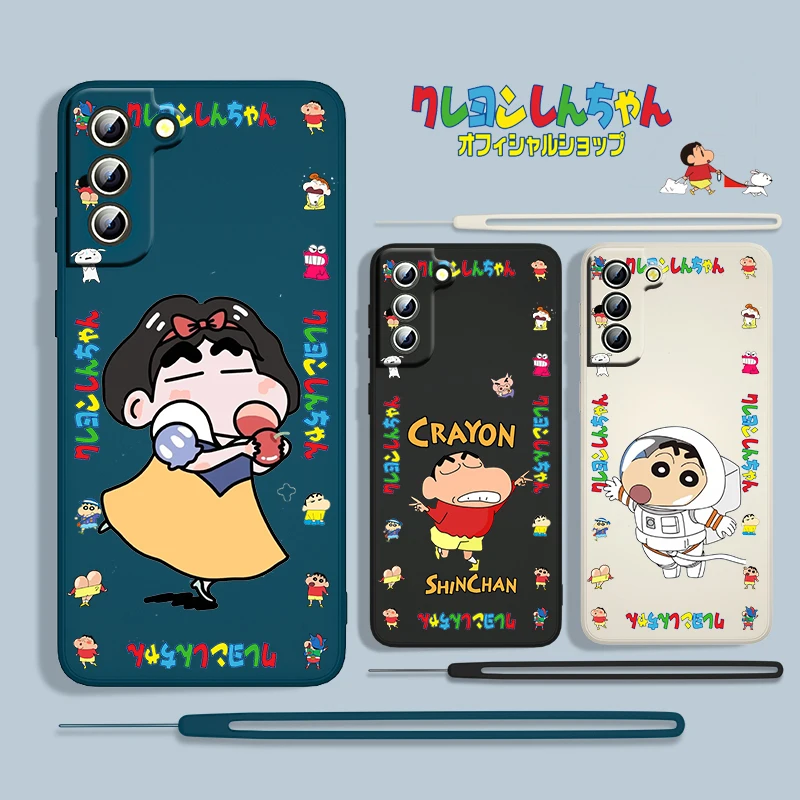 Hot Anime Crayon Shin-chan For Samsung Galaxy S22 S21 S20 S10 5G Note 20 10 Ultra Plus Pro FE Lite Liquid Rope Phone Case Fundas
Hot Anime Crayon Shin-chan For Samsung Galaxy S22 S21 S20 S10 5G Note 20 10 Ultra Plus Pro FE Lite Liquid Rope Phone Case Fundas