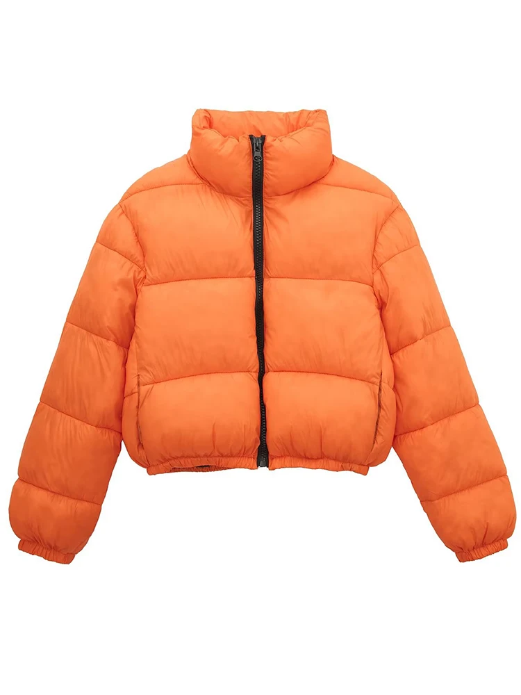 Fitaylor New Winter Stand Collar Short Cotton Coat Women Casual Zipper Solid Color Jacket Female Loose Thick Warm Outwear
Fitaylor New Winter Stand Collar Short Cotton Coat Women Casual Zipper Solid Color Jacket Female Loose Thick Warm Outwear