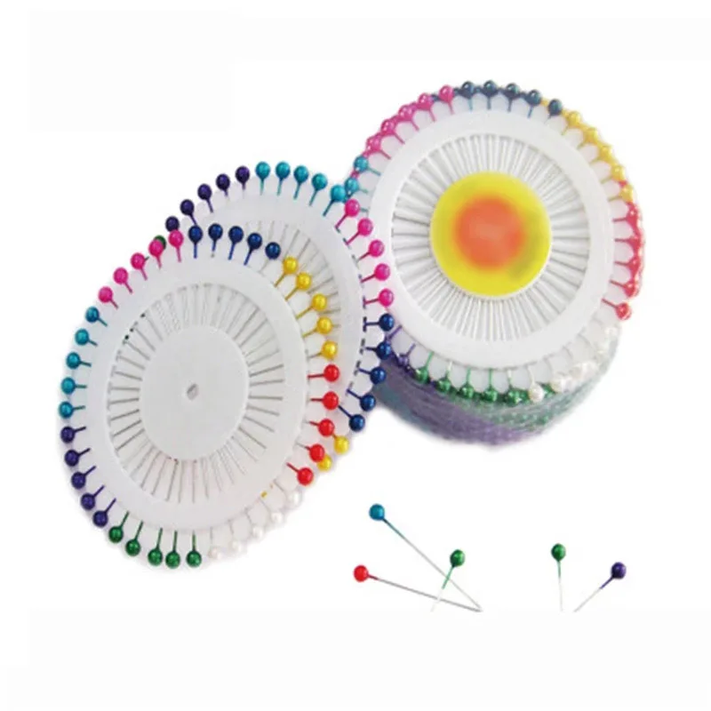 120Pcs Colorful Round Pearl Head Needles Stitch Straight Push Sewing Pins Dressmaking DIY Sewing Tools For Home Handmade Make
120Pcs Colorful Round Pearl Head Needles Stitch Straight Push Sewing Pins Dressmaking DIY Sewing Tools For Home Handmade Make