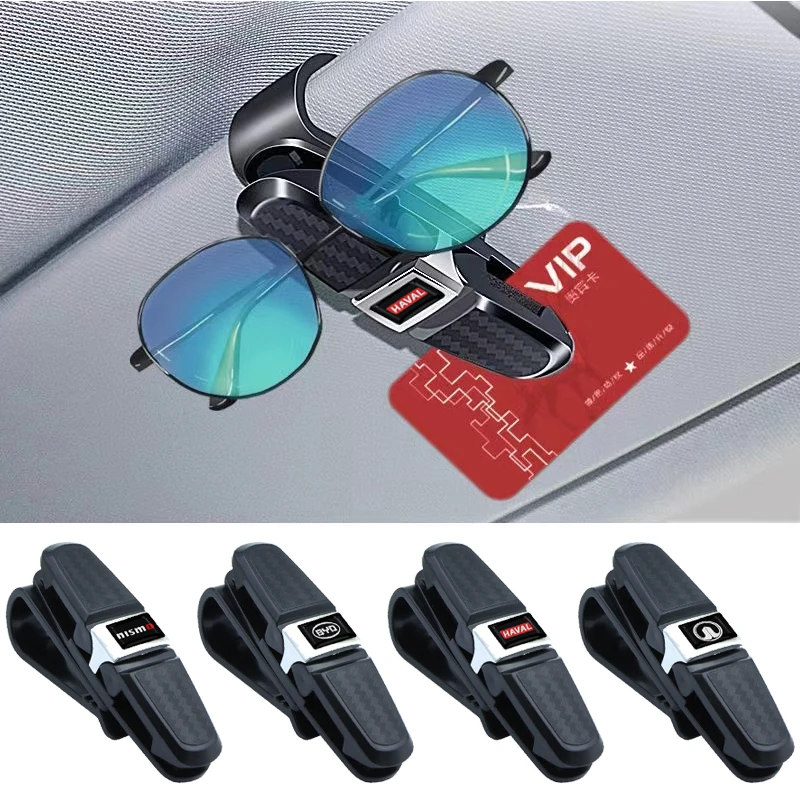Car Sun Visor Glasses Case Sunglasses Card Ticket Clip for Hyundai i30 Tucson Elantra Venue Palisade Terracan Accent Kona Sonata
Car Sun Visor Glasses Case Sunglasses Card Ticket Clip for Hyundai i30 Tucson Elantra Venue Palisade Terracan Accent Kona Sonata