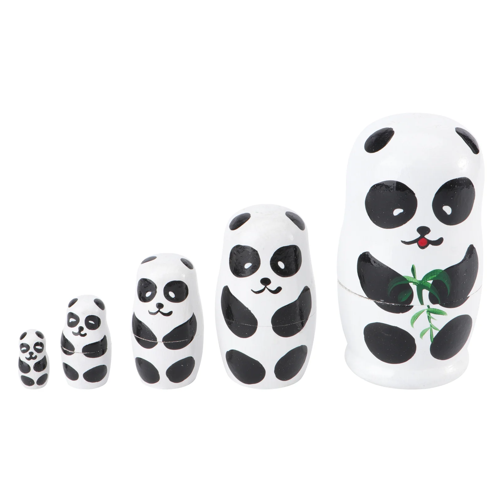 5pcs Bear with Green Nesting Dolls Pattern Russian Dolls Cartoon Animals Pattern for Kids
5pcs Bear with Green Nesting Dolls Pattern Russian Dolls Cartoon Animals Pattern for Kids