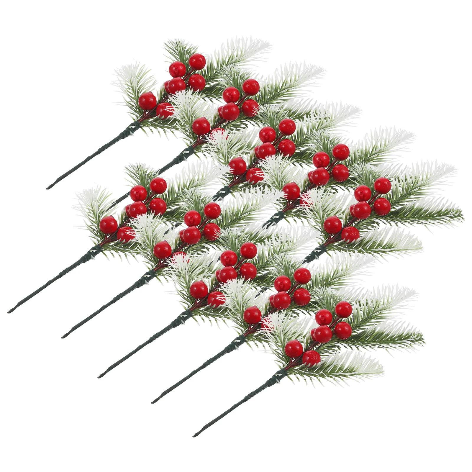 10 Pcs Christmas Cuttings Flower Garland Fake Berry Stem Artificial Berries Picks Decor Tree Branches Xmas Pvc Simulation
10 Pcs Christmas Cuttings Flower Garland Fake Berry Stem Artificial Berries Picks Decor Tree Branches Xmas Pvc Simulation