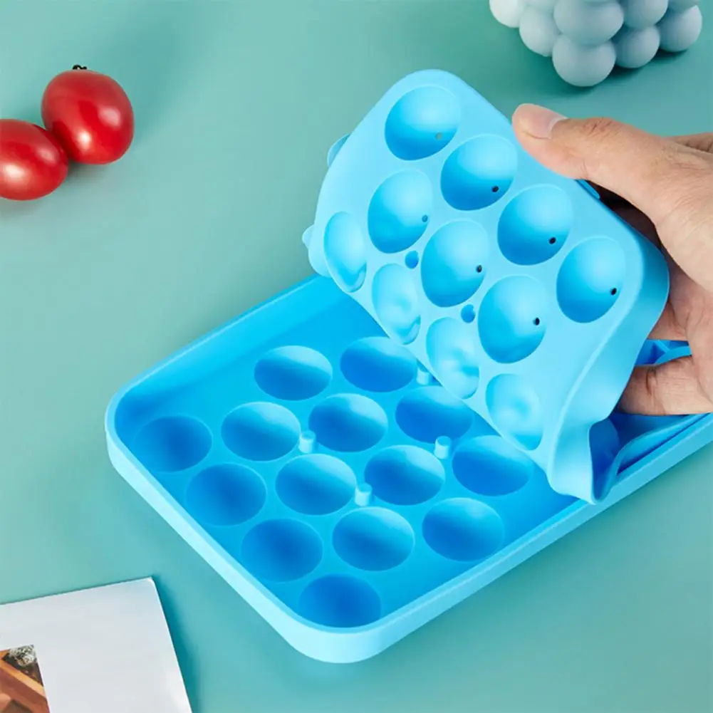 Ice Cube Tray No Burrs Bright Color Tasteless 33 Grids Fadeless Ice Cube Mold Ice Tray Mold for Juice
Ice Cube Tray No Burrs Bright Color Tasteless 33 Grids Fadeless Ice Cube Mold Ice Tray Mold for Juice