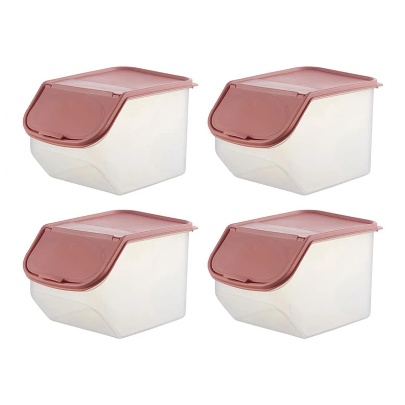 4X Dried Food Storage Sealed Box with Measuring Cup Plastic Kitchen Cereal Flour Rice Bean Grain Container Organizer
4X Dried Food Storage Sealed Box with Measuring Cup Plastic Kitchen Cereal Flour Rice Bean Grain Container Organizer