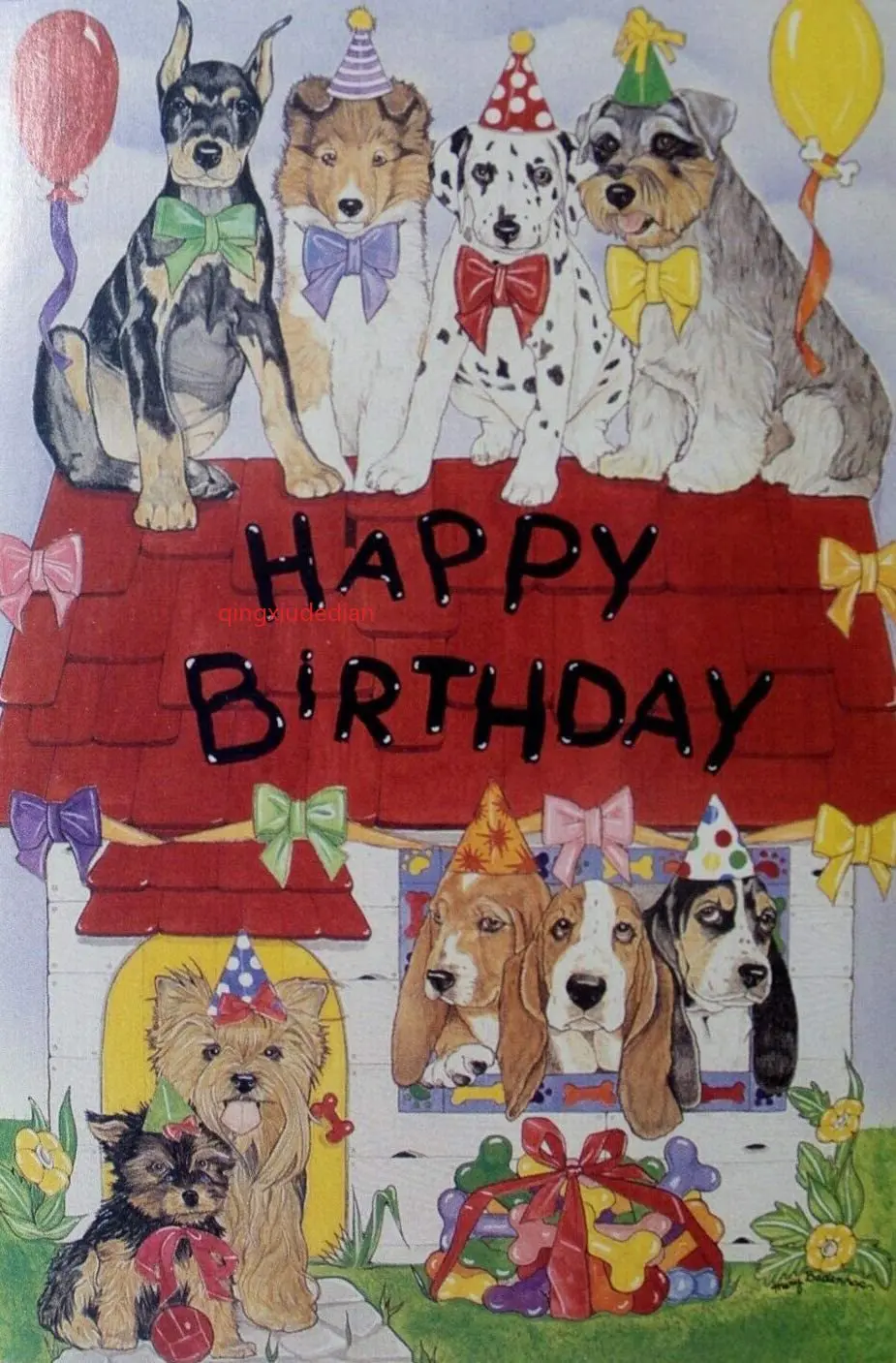 Tin Sign Dog Happy Birthday Poster Metal Wall Sign Home Backyard Ranch Pet Shop Wall Decoration Plaque Metal Plate 12*8 Inch
Tin Sign Dog Happy Birthday Poster Metal Wall Sign Home Backyard Ranch Pet Shop Wall Decoration Plaque Metal Plate 12*8 Inch