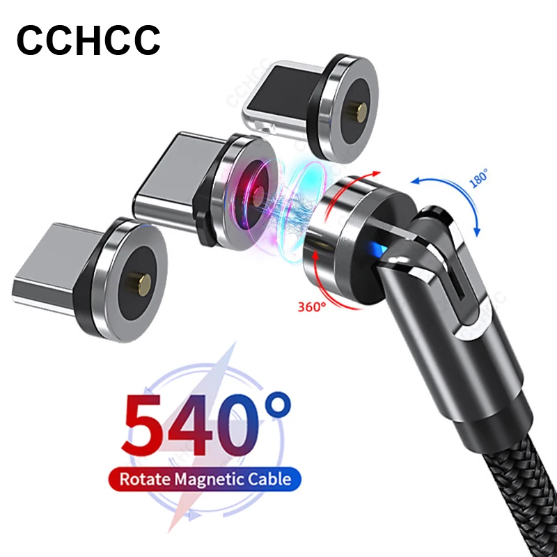 Magnetic USB Cable For iPhone Charger 540 Degree Rotate USB Type C Cable For Xiaomi Samsung Huawei Magnet Charge Micro USB Cable
Magnetic USB Cable For iPhone Charger 540 Degree Rotate USB Type C Cable For Xiaomi Samsung Huawei Magnet Charge Micro USB Cable